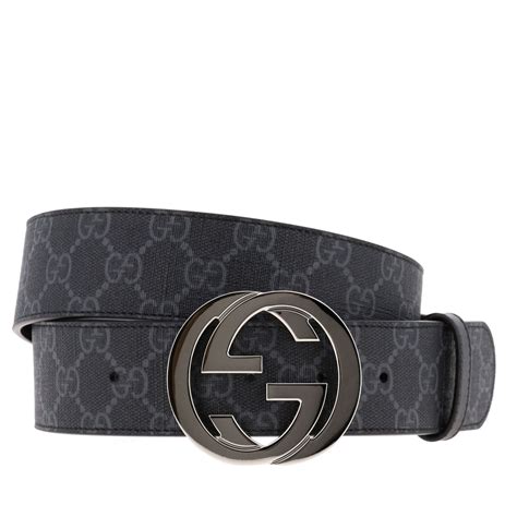 cintura gucci con morsetto|Cinture da uomo Gucci .